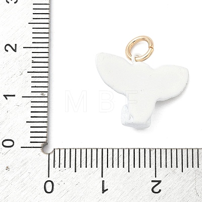 Spray Paint 304 Stainless Steel Pendants STAS-H254-04G-03-1