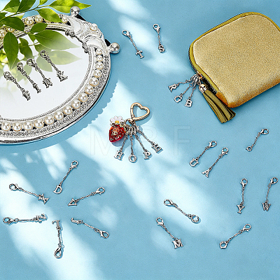 26Pcs Alloy Rhinestone Pendant Decorations HJEW-PH02571-1