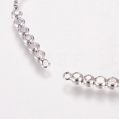 Brass Chain Bracelet Making X-MAK-P007-03-03P-1