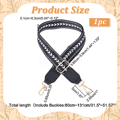 Polyester Adjustable Bag Straps FIND-WH0417-23A-1