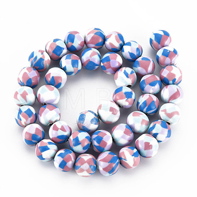 Handmade Polymer Clay Beads Strands CLAY-N008-054-11-1