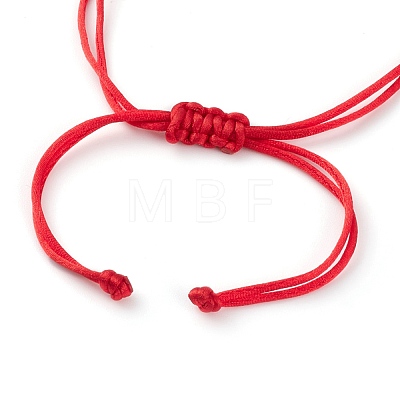 Unisex Adjustable Nylon Thread Braided Bead Bracelets Sets BJEW-JB05832-1