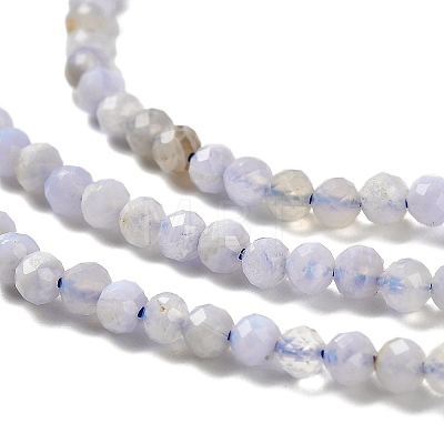 Natural Blue Lace Agate Beads Strands G-Z074-A01-01-1