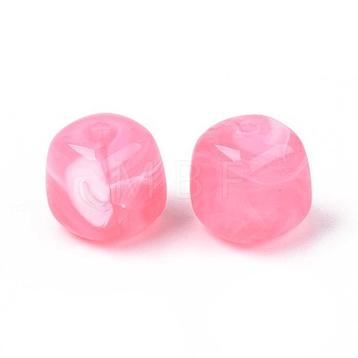 Opaque Acrylic Beads OACR-ZX006-33D-1