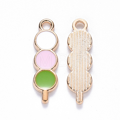 Alloy Enamel Pendants ENAM-N054-029B-1