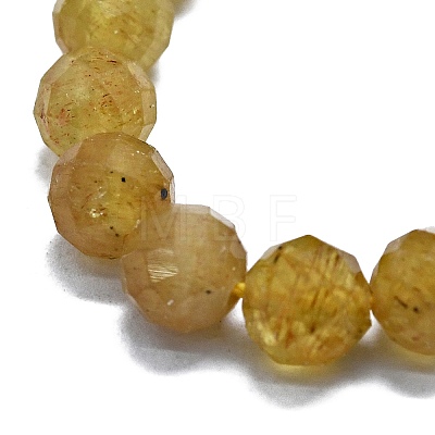 Natural Apatite Beads Strands G-G927-09-1