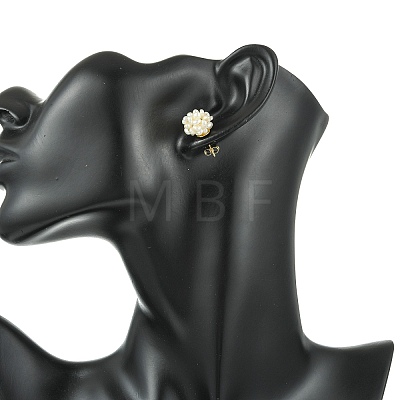 Natural Cultured Freshwater Pearl Stud Earrings EJEW-JE07283-1