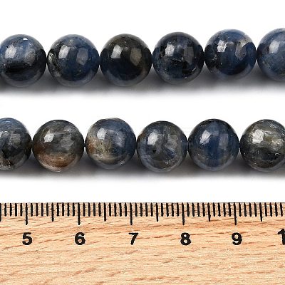 Natural Kyanite/Cyanite/Disthene Beads Strands G-G272-A01-10mm-1