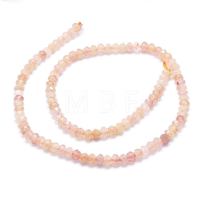 Natural Strawberry Quartz Beads Strands G-E569-H12-1