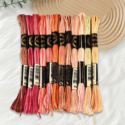 6-Ply Polyester Embroidery Floss OCOR-WH20074-15E-1