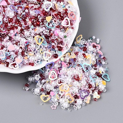 Plastic & Resin & Glass Shining Nail Art Glitter MRMJ-T080-13J-1
