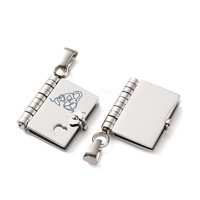 304 Stainless Steel Pendants SA-CBA694E-01P-06-1