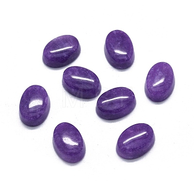 Natural Dyed Jade Cabochons X-G-O175-21C-1