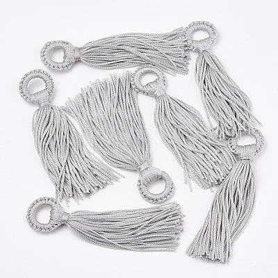 Polyester Tassel Big Pendant Decorations X-FIND-S274-05-1