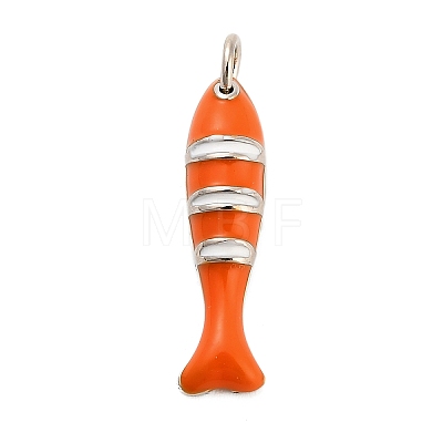 Brass Enamel Pendants KK-H527-05A-P03-1