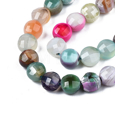 Natural Agate Beads Strands G-N326-100A-01-1