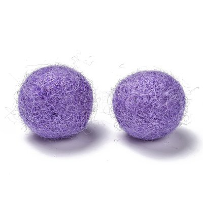 Wool Felt Balls AJEW-P081-A02-1