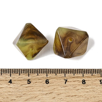 Opaque Acrylic Beads OACR-D320-02M-1