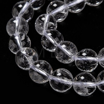 Natural Quartz Crystal Beads Strands G-H236-05A-8mm-1