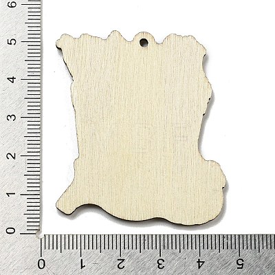 Wood Pendants WOOD-M012-01K-1