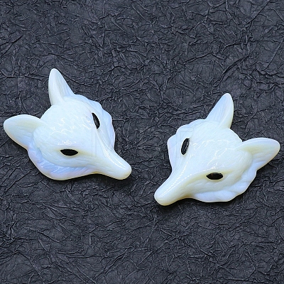 Opalite Carved Fox Head Figurines PW-WG84728-05-1