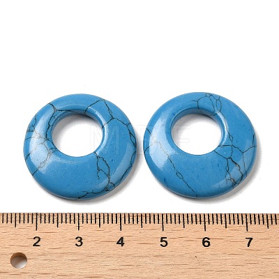 Synthetic BlueTurquoise Pendants G-T122-76W-1