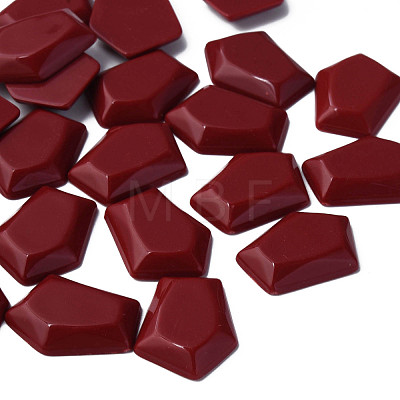 Opaque Acrylic Cabochons MACR-S373-142-A01-1