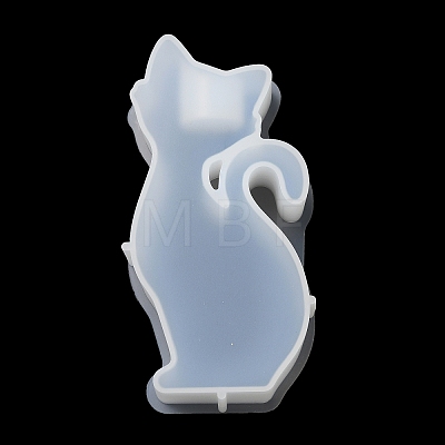 Lovely Cat Shape Candlestick Silhouette Silicone Molds SIMO-C010-01B-1