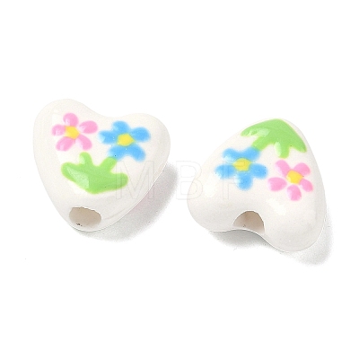 Handmade Porcelain Enamel Beads PORC-K011-02B-1