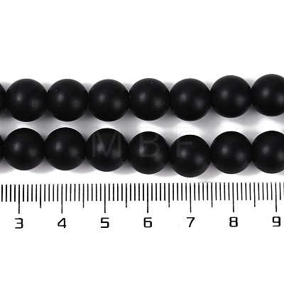 Opaque Glass Beads Strands G-A234-A01-04-1