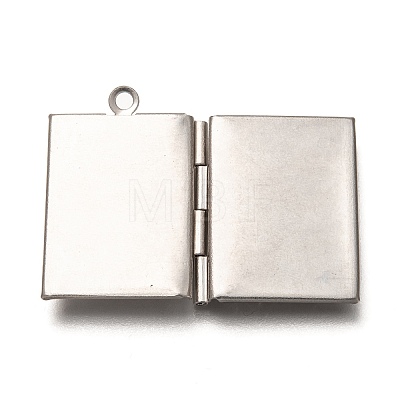 Non-Tarnish 316 Stainless Steel Locket Pendants LS-STAS-P267-01P-1