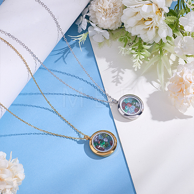 DIY Pendant Necklaces DIY-ME0003-02-1