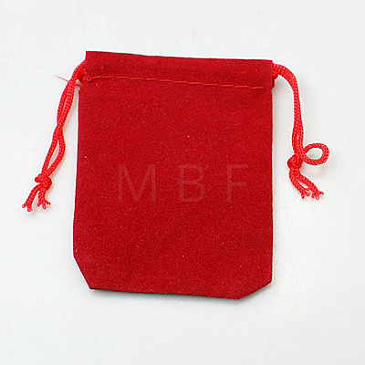 Velvet Cloth Drawstring Bags TP-C001-50x70mm-2-1