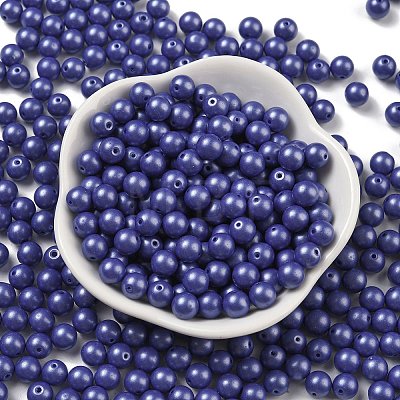 Baking Paint Glass Seed Beads SEED-A034-02M-1