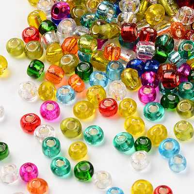 6/0 Glass Seed Beads SEED-T005-06B-1