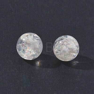 Luminous Transparent Resin Beads RESI-F073-03A-1