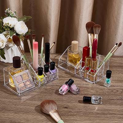 4Pcs Acrylic Cosmetic Storage Stands ODIS-GO0001-23-1