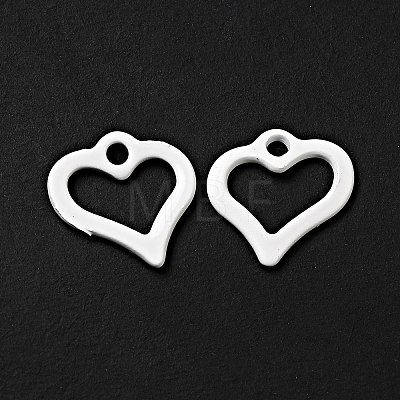 Spray Painted 201 Stainless Steel Charms STAS-G304-14A-1