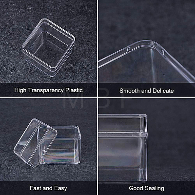 Plastic Bead Containers CON-BC0004-24B-1