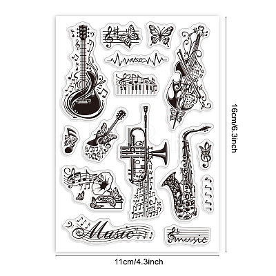 Custom PVC Plastic Clear Stamps DIY-WH0448-0682-1