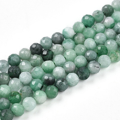 Natural Emerald Beads Strands G-T141-63B-1