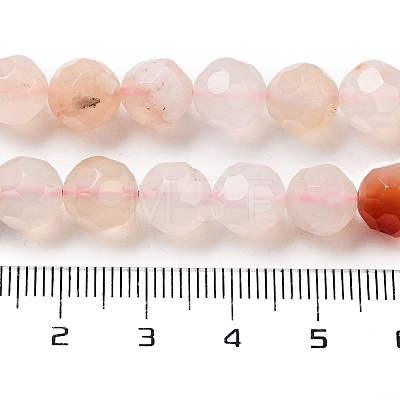 Natural Cherry Blossom Agate Beads Strands G-C150-B04-01-1