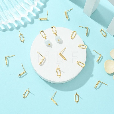 SHEGRACE Brass Stud Earring Findings XGRQ6H365-899G-1