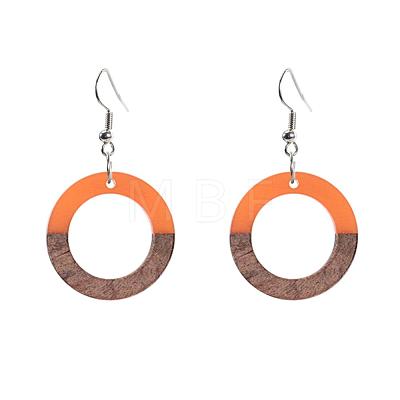 Ornaland Resin & Wood Pendants RESI-OL0001-10D-1