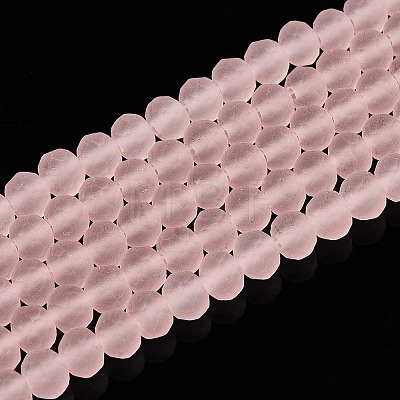 Transparent Glass Beads Strands EGLA-A044-T4mm-MD22-1