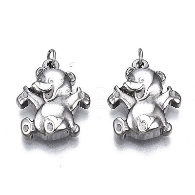 Non-Tarnish 304 Stainless Steel Pendants LS-STAS-S116-410P-1