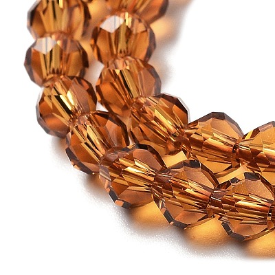 Transparent Glass Beads Strands GLAA-A014-03J-1