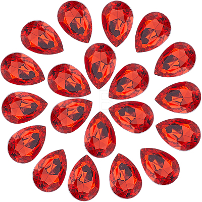 Gorgecraft Taiwan Acrylic Rhinestone Cabochons KY-GF0001-48-1