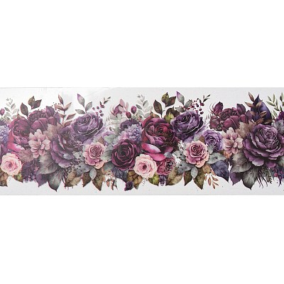 Flower Decorative PET Tapes STIC-C007-01D-1