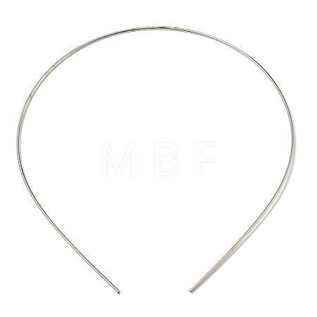 Non-Tarnish Steel Wire Hair Band Findings MAK-K021-09P-1